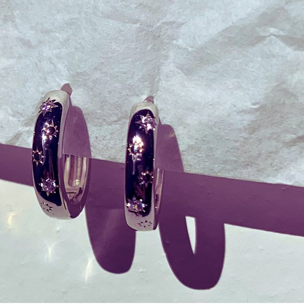 Lumiere Huggie EarringsConiifer Design Studio Jewellery