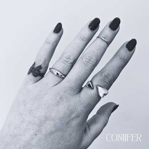 $2 OPEN HEART RING | IMPERFECTEarringsConiifer Design Studio Jewellery