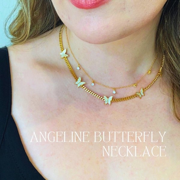 Angeline Butterfly Necklace - LAST ONEEarringsConiifer Design Studio Jewellery