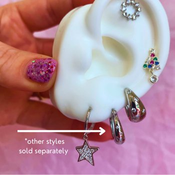 Avery Star Hoop EarringsEarringsConiifer Design Studio Jewellery