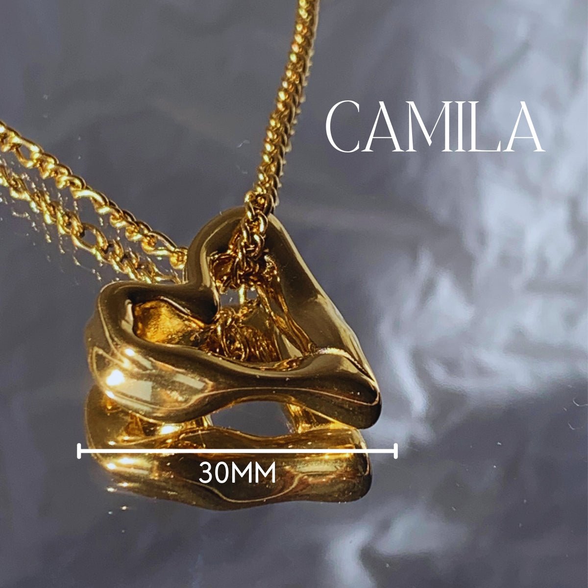 CAMILA HEART NECKLACEEarringsConiifer Design Studio Jewellery