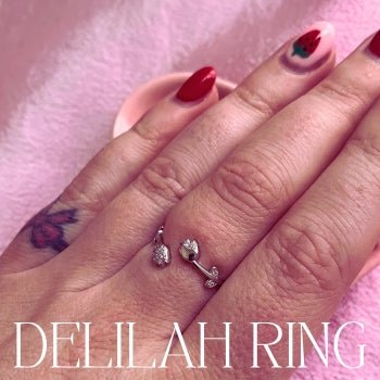 Delilah Floral Open RingRingsConiifer Design Studio Jewellery