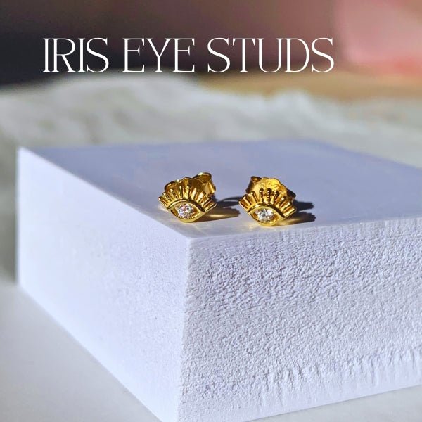 Iris Eye StudsEarringsConiifer Design Studio Jewellery