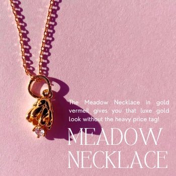 Meadow Flower Charm NecklaceRingsConiifer Design Studio Jewellery