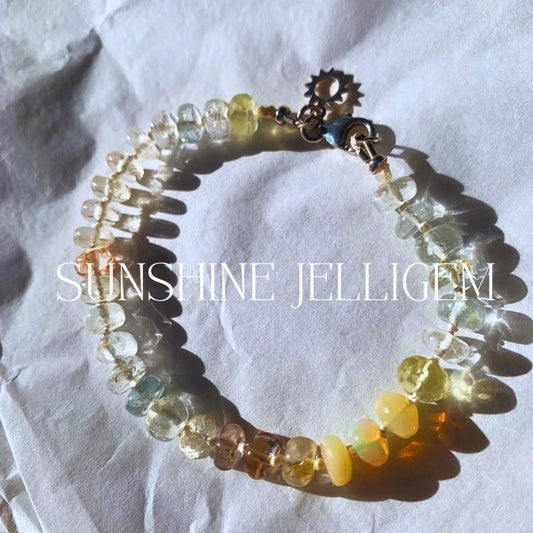 Sunshine JelliGem Gemstone BraceletConiifer Design Studio Jewellery