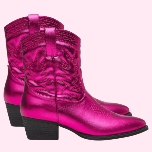 Therapy Wilder Boots | Cowboy Metallic PinkbootsConiifer Design Studio Jewellery